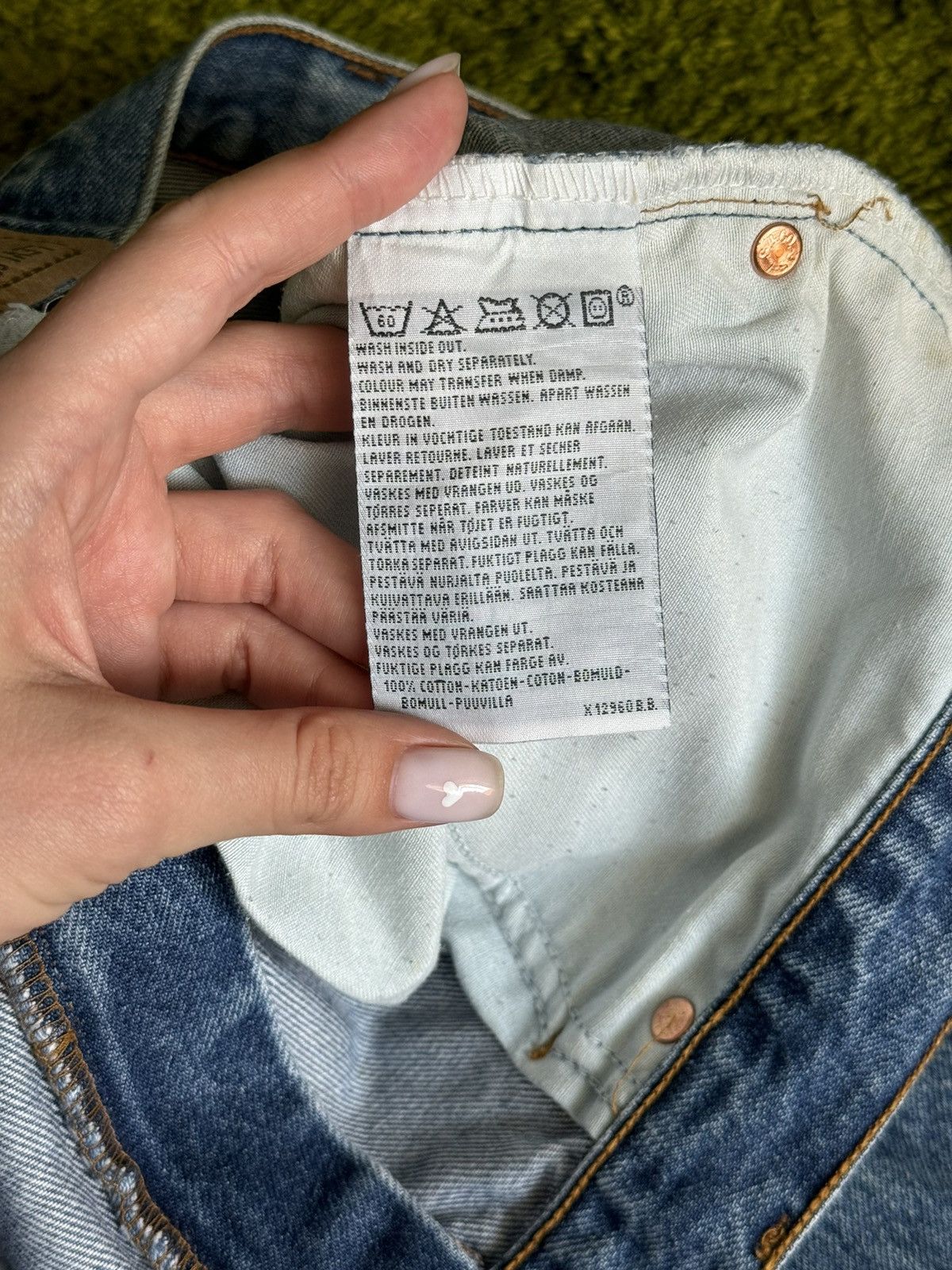 Levi's × Levi's Vintage Clothing × Vintage Levi’s 90s vintage orange tab jeans denim pants Size US 38 / EU 54 - 6 Thumbnail