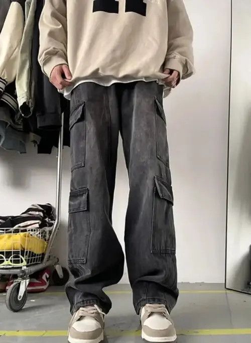 Japanese Brand Patchwork Washed Blue Flare Jeans Pants Size US 28 / EU 44 - 1 Thumbnail