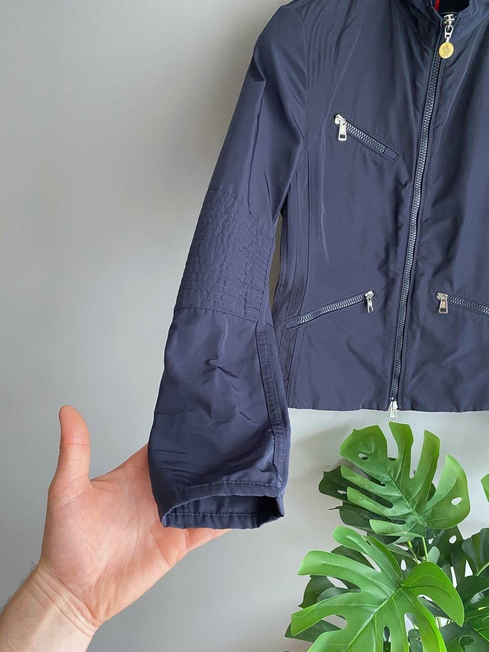 Moncler Moncler Axelle Giubbotto Women's Light Jacket, Size 1 / S Size S / US 4 / IT 40 - 7 Thumbnail