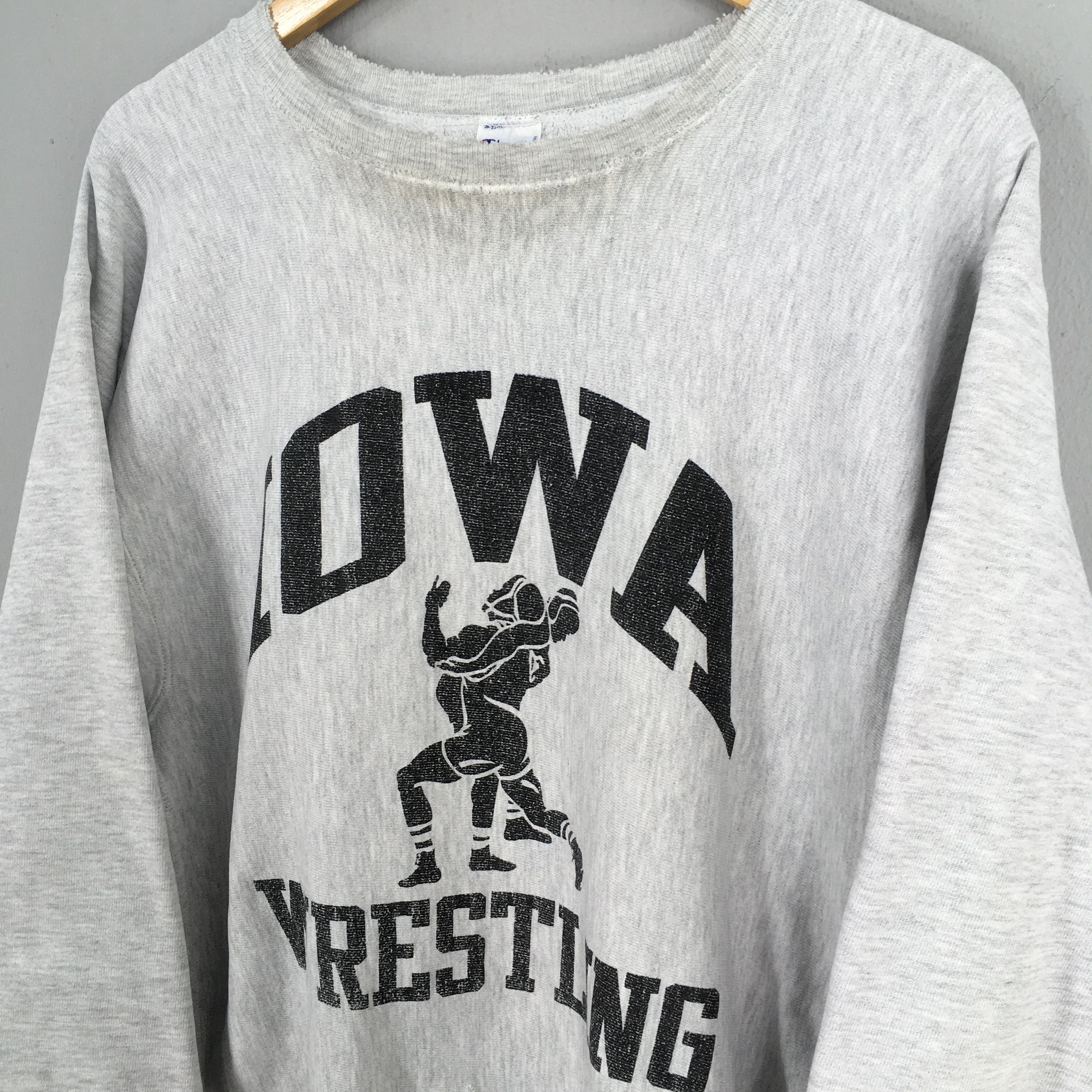 Champion Vintage 1980s Champion Reverse Weave Gray Sweatshirt 2XLarge Size US XXL / EU 58 / 5 - 3 Thumbnail