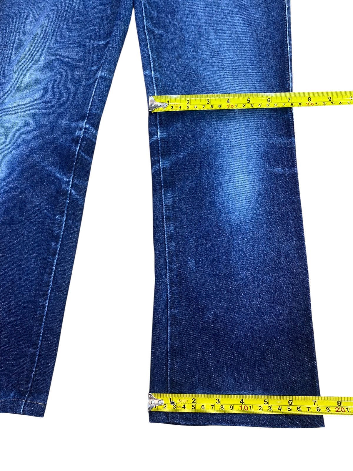 Japanese Brand Japanese Brand Dark Blue Wash Style Straight Cut Jeans Size US 26 / EU 42 - 8 Thumbnail