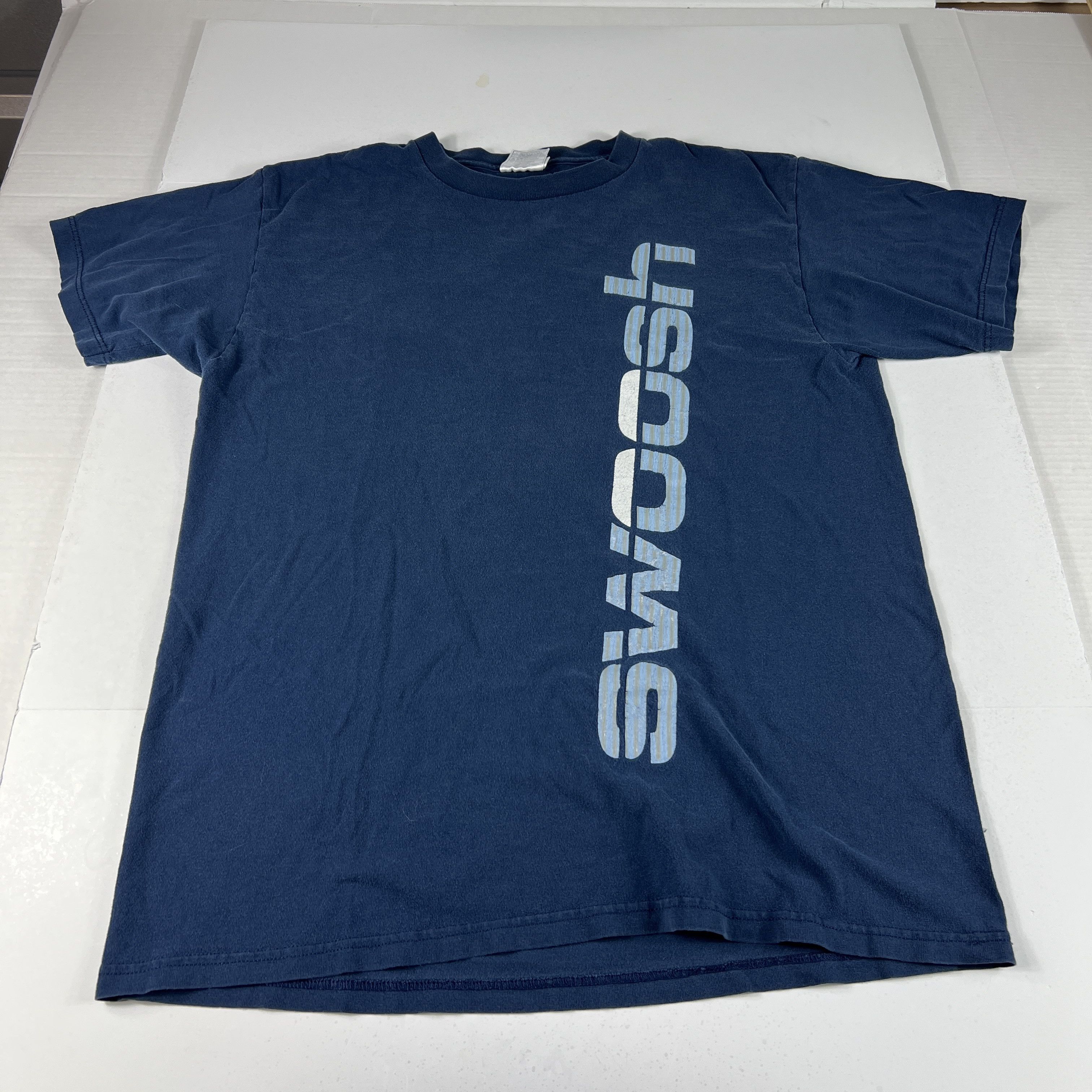 Nike × Vintage VTG Nike Swoosh Shirt Double Sided Short Sleeve Tee USA Made Size US M / EU 48-50 / 2 - 1 Thumbnail