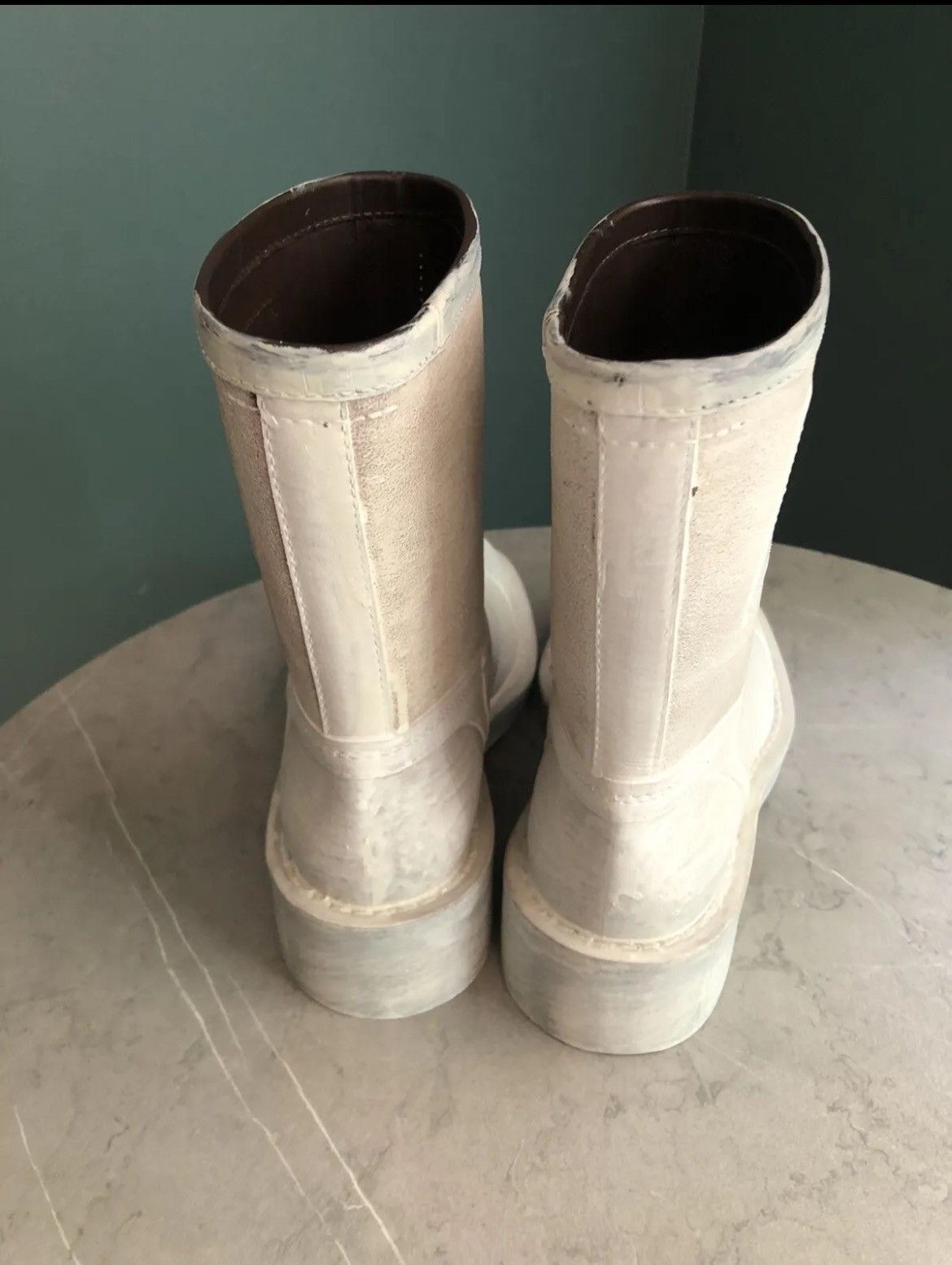 Maison Margiela MM6 Maison Margiela Inside Out Moto Boot Size US 8 / IT 38 - 4 Thumbnail