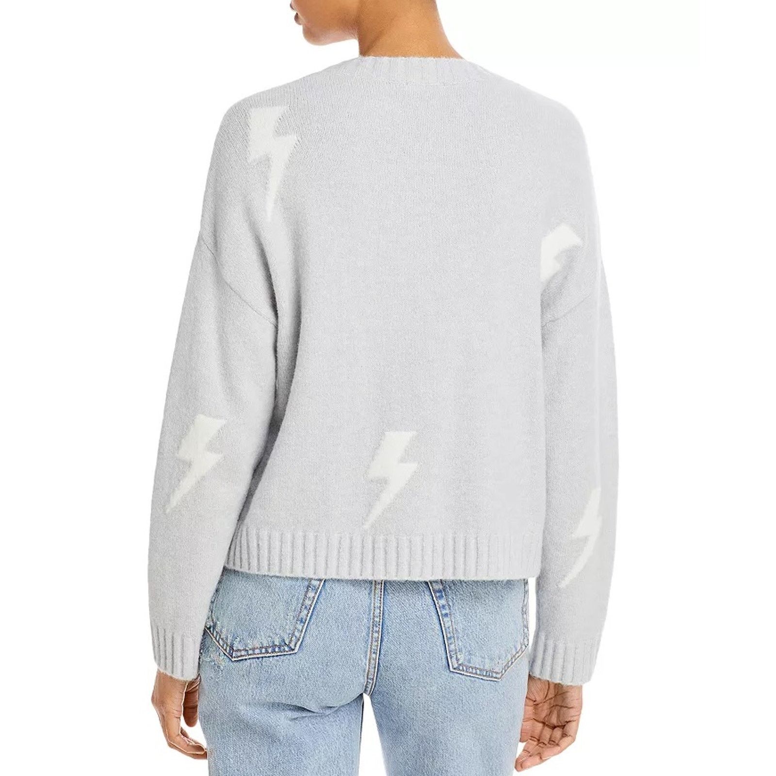 Rails Rails Women Grey Knit Perci Relaxed Crewneck Sweater Size S Size S / US 4 / IT 40 - 2 Thumbnail