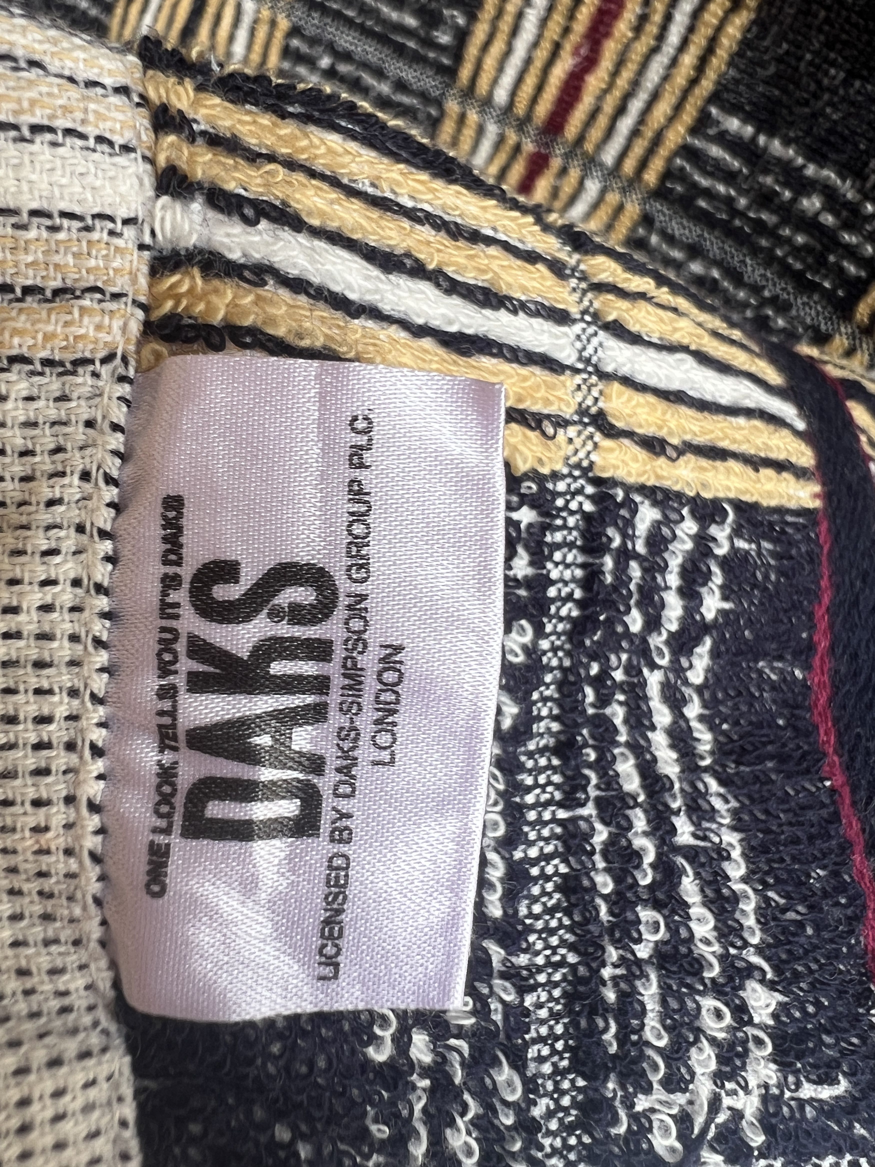 DAKS Authentic DAKS hand towel Size ONE SIZE - 4 Thumbnail