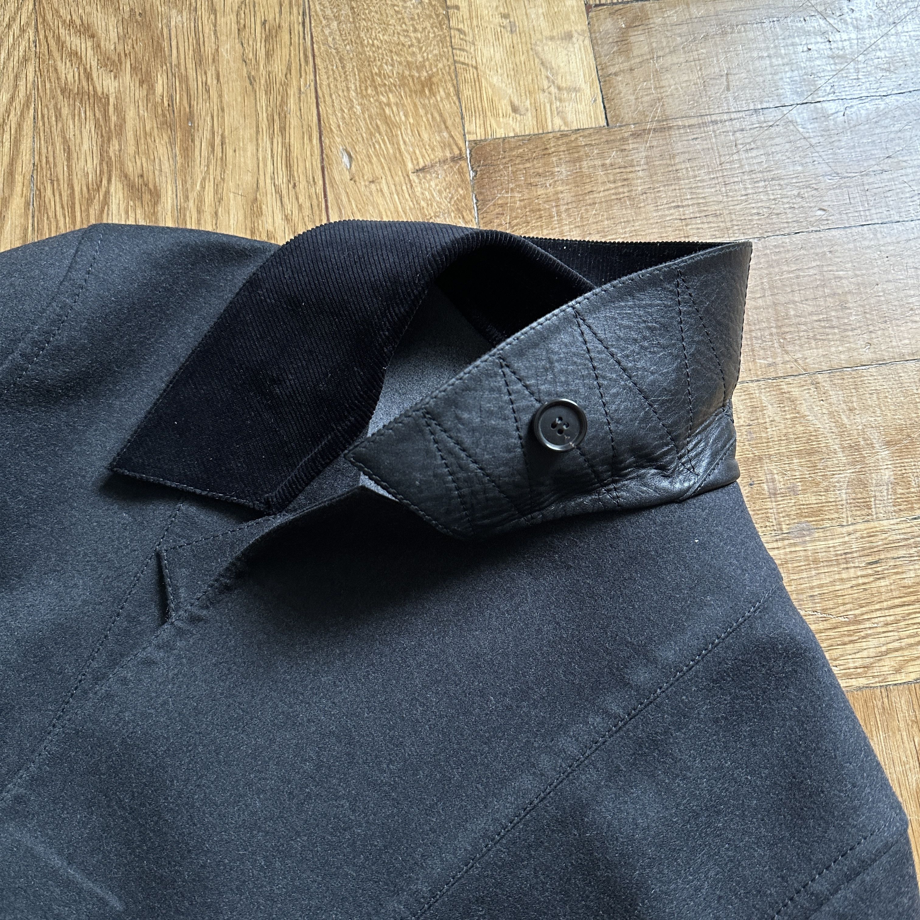 Berluti FW17 Prototype Grey Corduroy Collar Coat Size US S / EU 44-46 / 1 - 6 Thumbnail