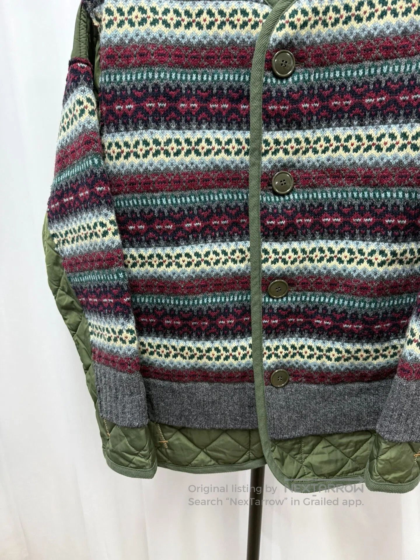 Junya Watanabe junya watanabe striped cotton jacket. Size US M / EU 48-50 / 2 - 4 Thumbnail