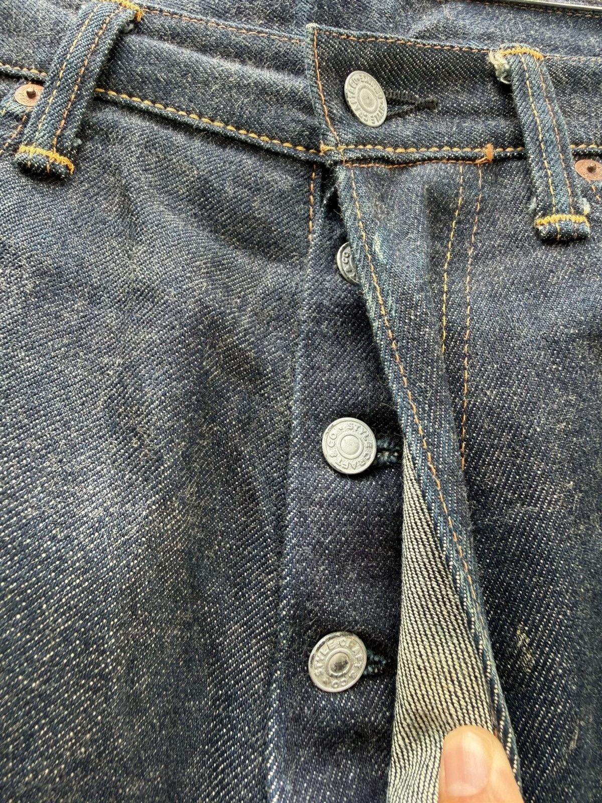 Evisu W34x35 Vintage evisu redline denime Size US 34 / EU 50 - 4 Thumbnail