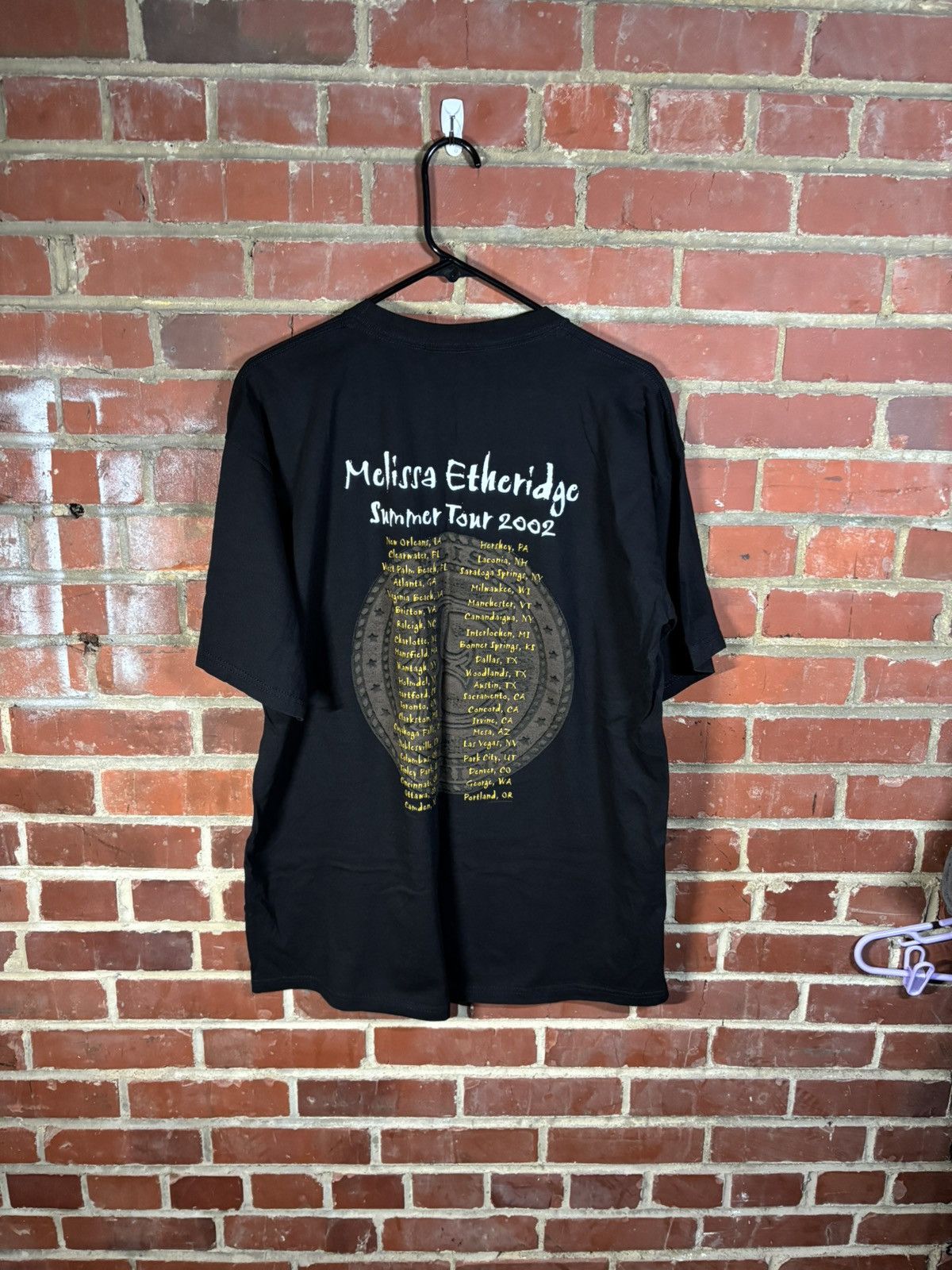 Other Vintage Y2K Melissa Etheridge 2002 Summer Tour Shirt Sz XL Size US XL / EU 56 / 4 - 5 Thumbnail