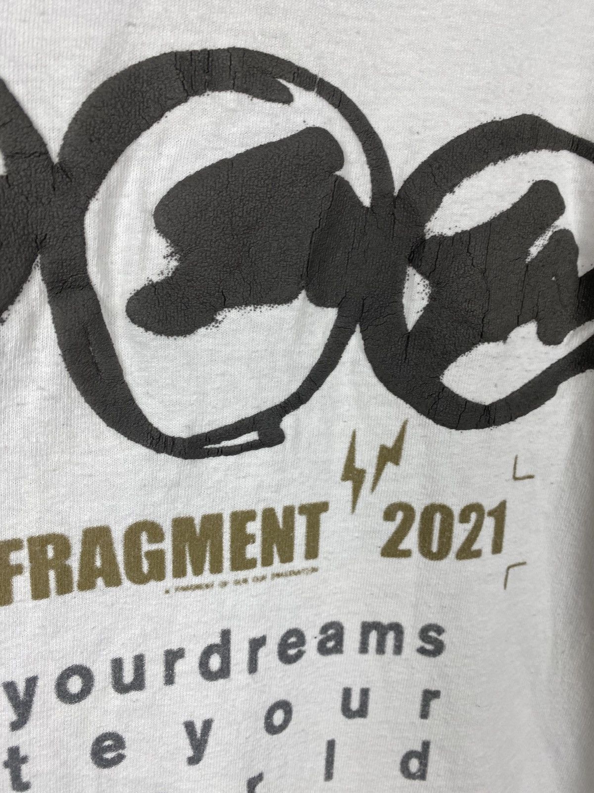 Travis Scott 🌊T-Shirt Travis Scott Cactus Jack 2021 Over Print Logo Tee🌊 Size US L / EU 52-54 / 3 - 14 Thumbnail