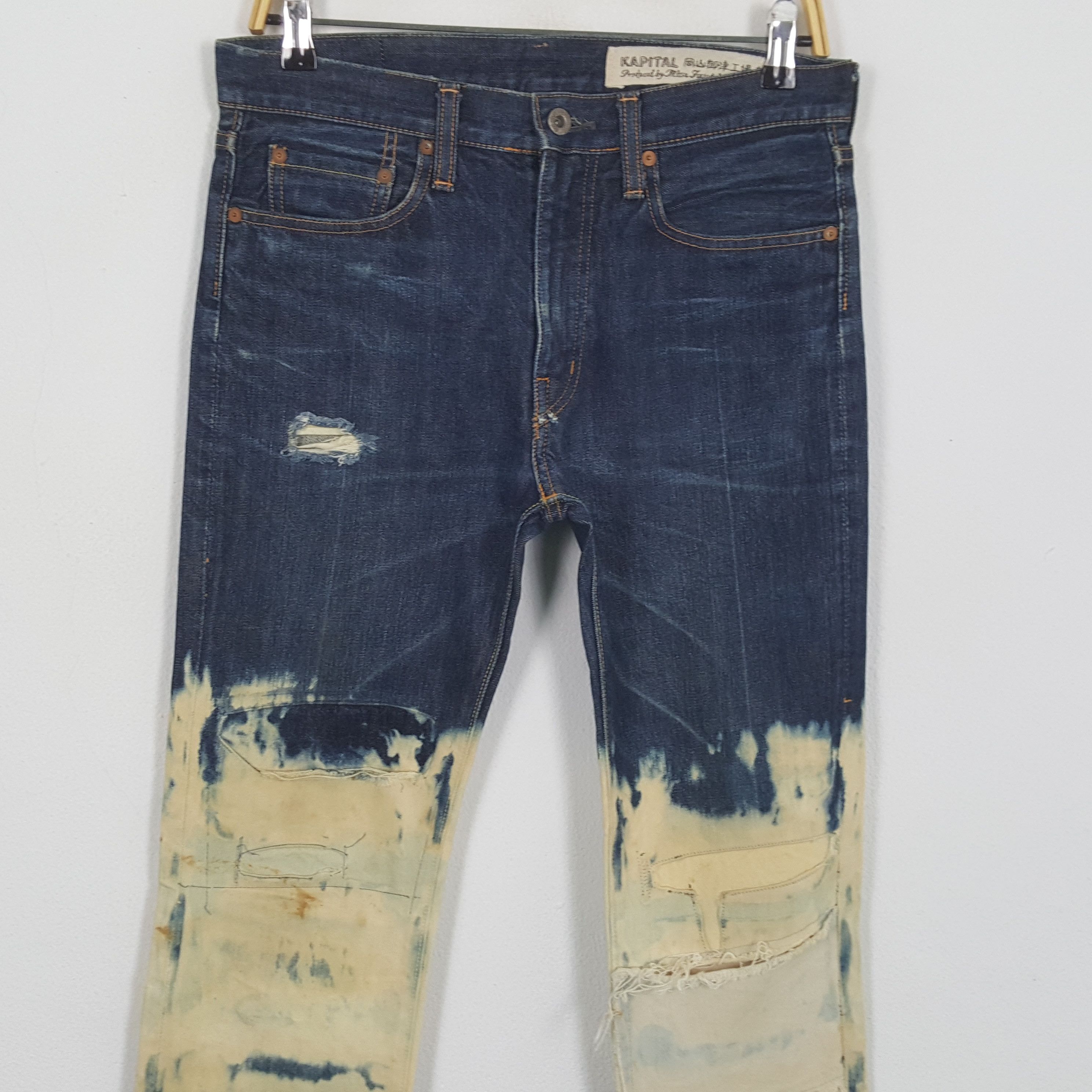Japanese Brand × Kapital × Vintage Vintage KAPITAL Japanese Fashion Brand Rare Design Jeans Size US 30 / EU 46 - 2 Thumbnail