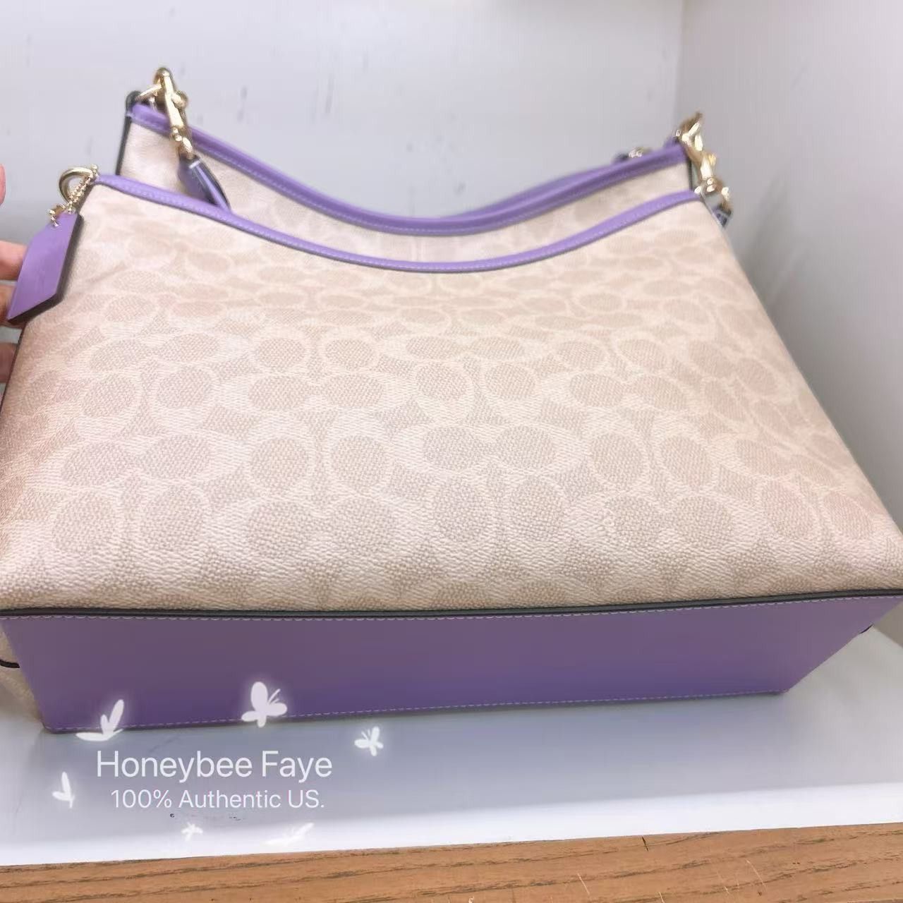 Coach Laurel Shoulder Bag In Signature Canvas CV975 Size ONE SIZE - 5 Thumbnail
