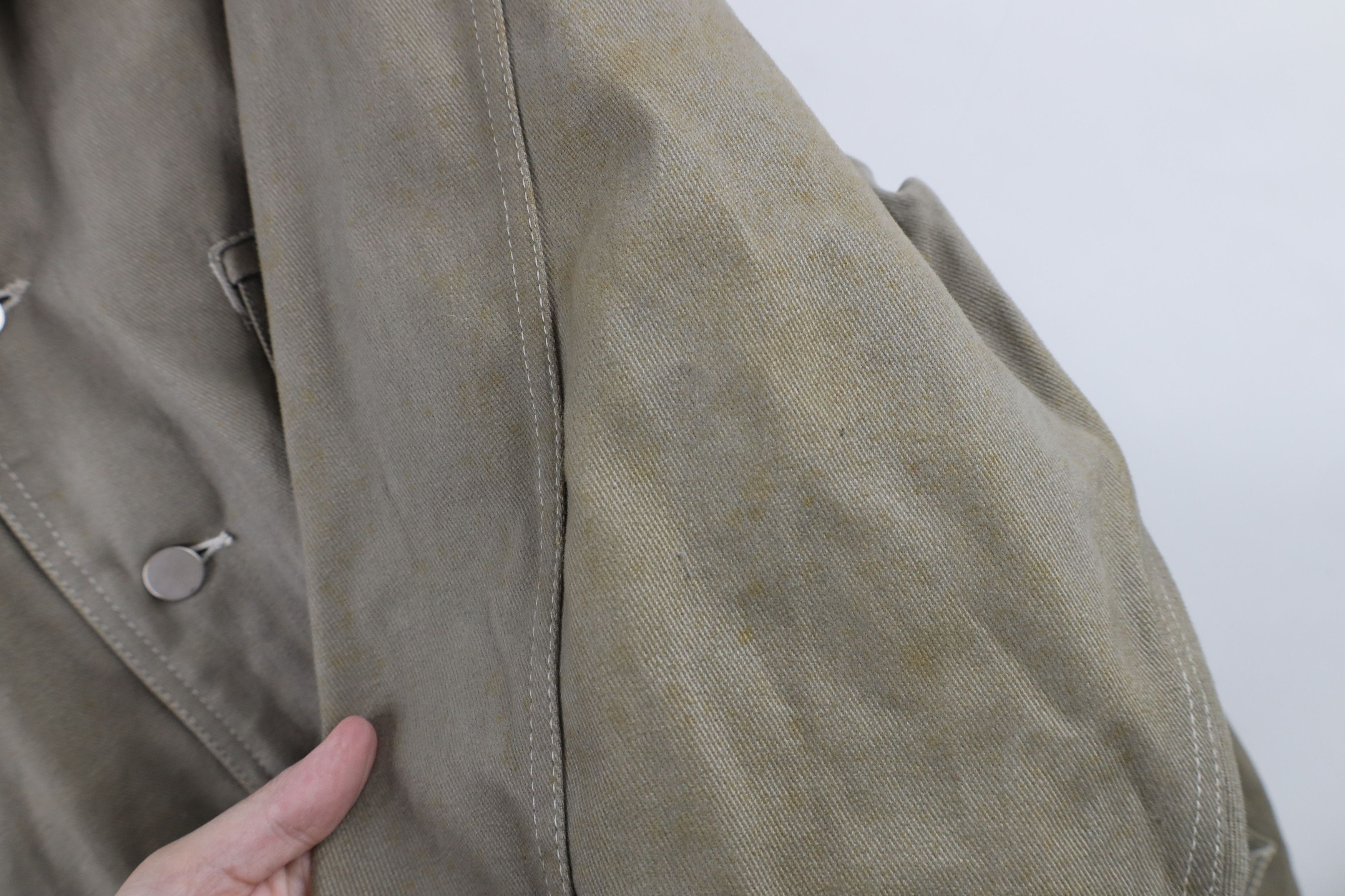 Marlboro × Vintage Vintage 90s Marlboro Leather Collar Lined Trucker Jacket Size US XL / EU 56 / 4 - 4 Thumbnail