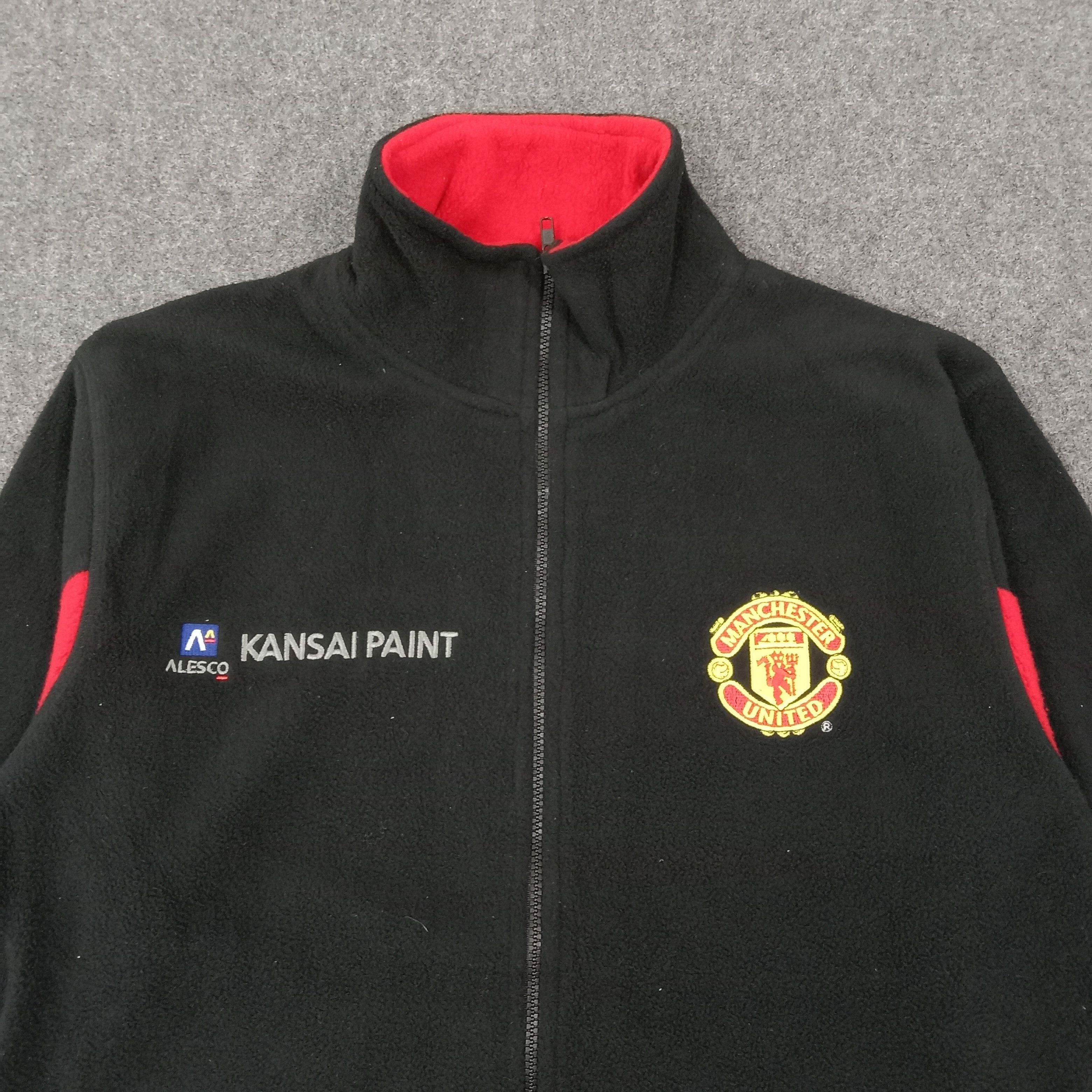 Other Manchester United American Soccer Fleece Jacket C264N7 Size US L / EU 52-54 / 3 - 2 Thumbnail