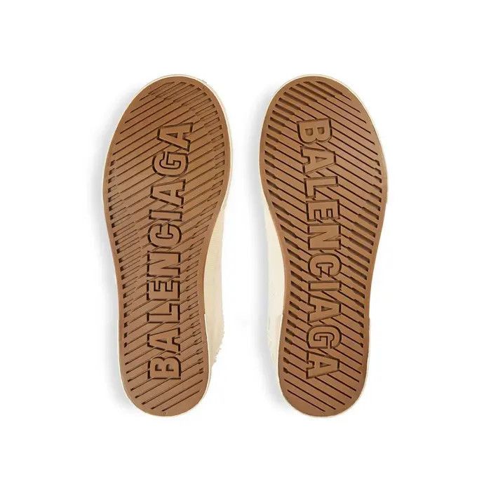 Balenciaga o1bcso1str0226 Paris Mules In Beige Size US 7 / IT 37 - 5 Thumbnail