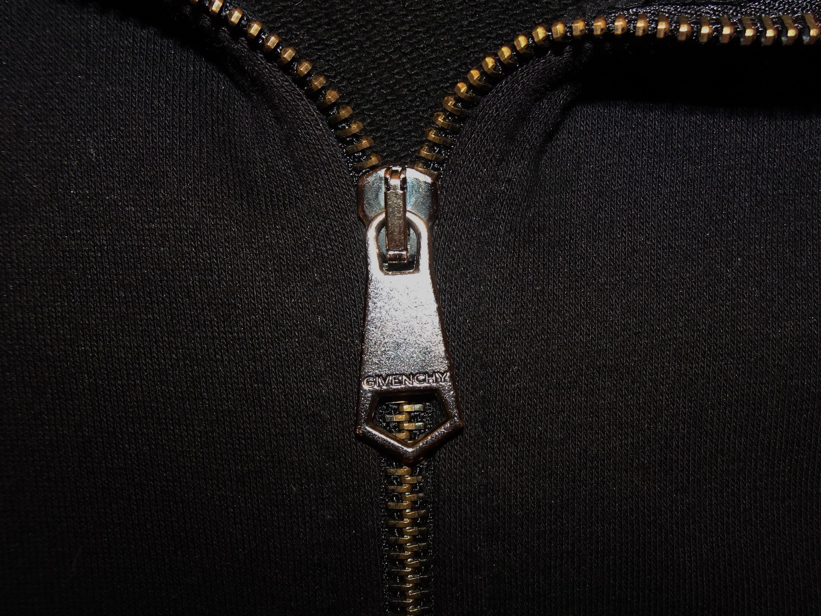 Givenchy GIVENCHY LOGO TAPE ZIPPED JACKET Size US M / EU 48-50 / 2 - 3 Thumbnail