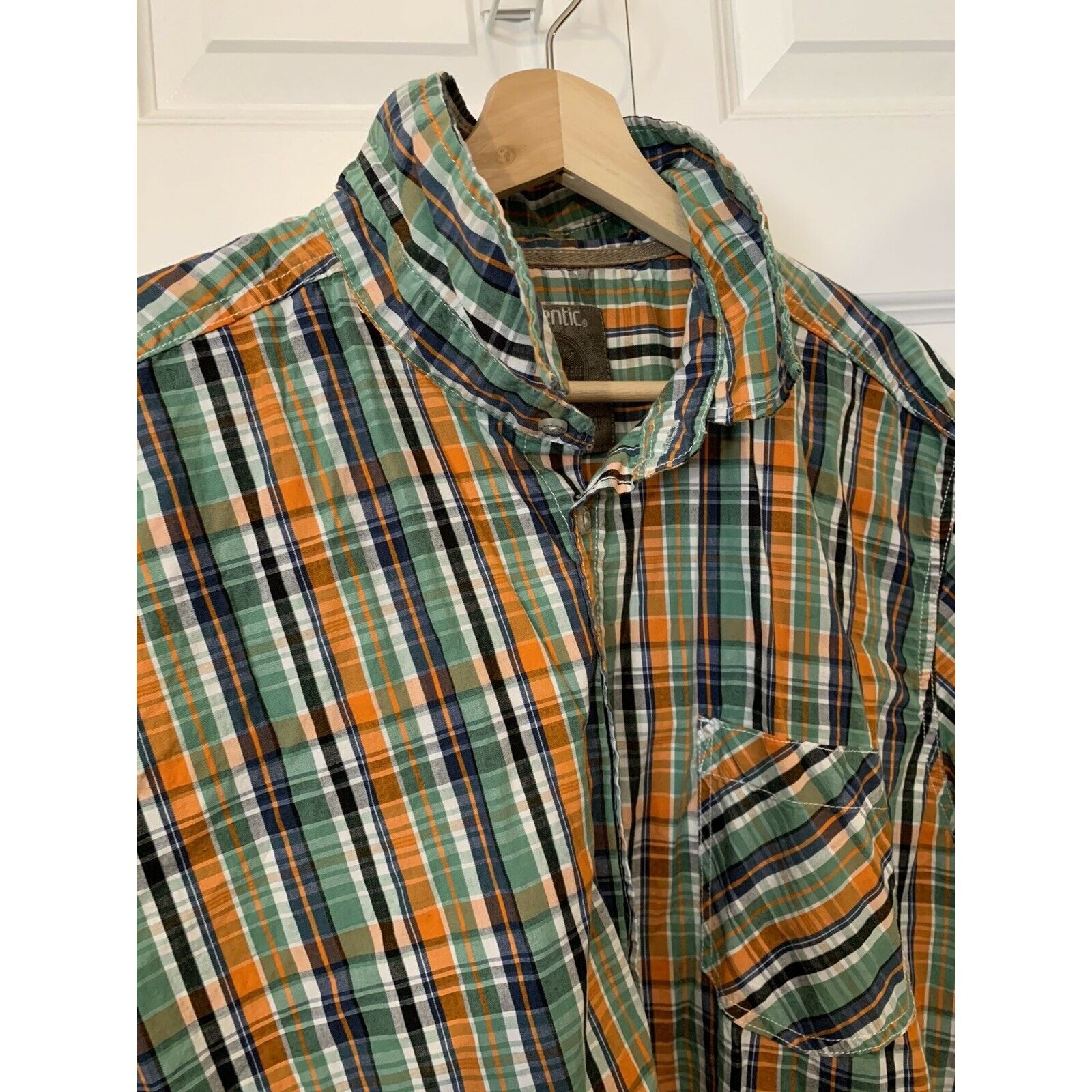 Other IDENTIC SUMMER CAMP MEN'S SHIRT SZ XXL ORANGE GREEN White Bl Size US XXL / EU 58 / 5 - 1 Thumbnail