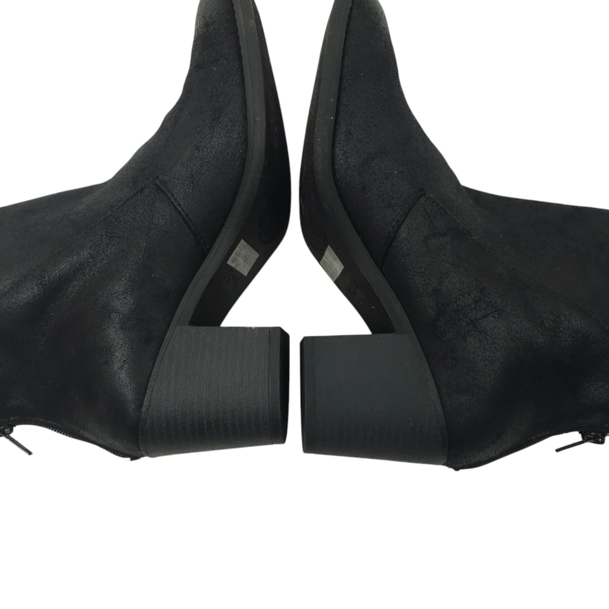 Other Qupid Ankle Boot Women Size 9 Chunky Block Heel Faux Suede Size US 9 / IT 39 - 16 Thumbnail
