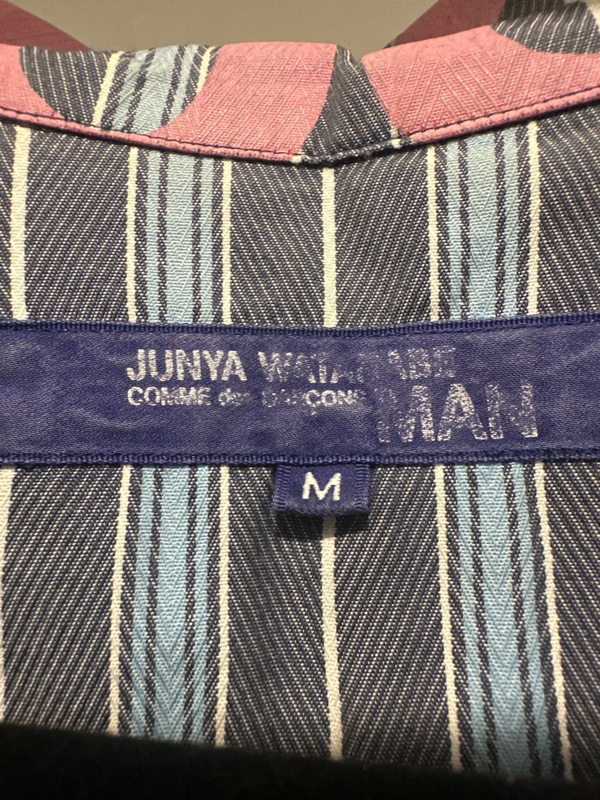 Comme des Garcons × Junya Watanabe Junya Watanabe “Numbers” button up shirt AD2002 Size US M / EU 48-50 / 2 - 3 Thumbnail