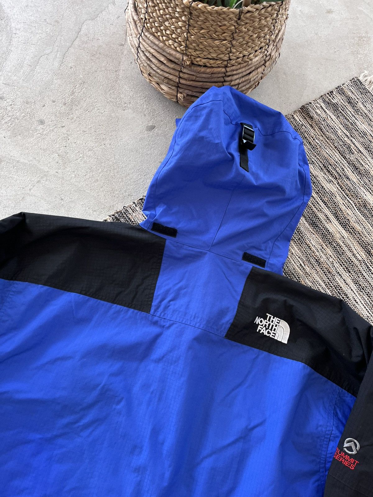 The North Face Vintage The North Face GoreTex Jacket Blue Black Outdoor Y2K Size US XXL / EU 58 / 5 - 14 Thumbnail