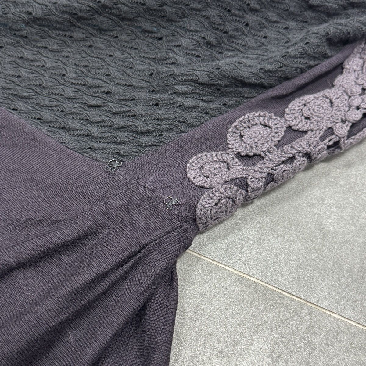 Other IVKO Women Handwritten Emotions Asymmetrical Knit Dress Size M / US 6-8 / IT 42-44 - 10 Thumbnail
