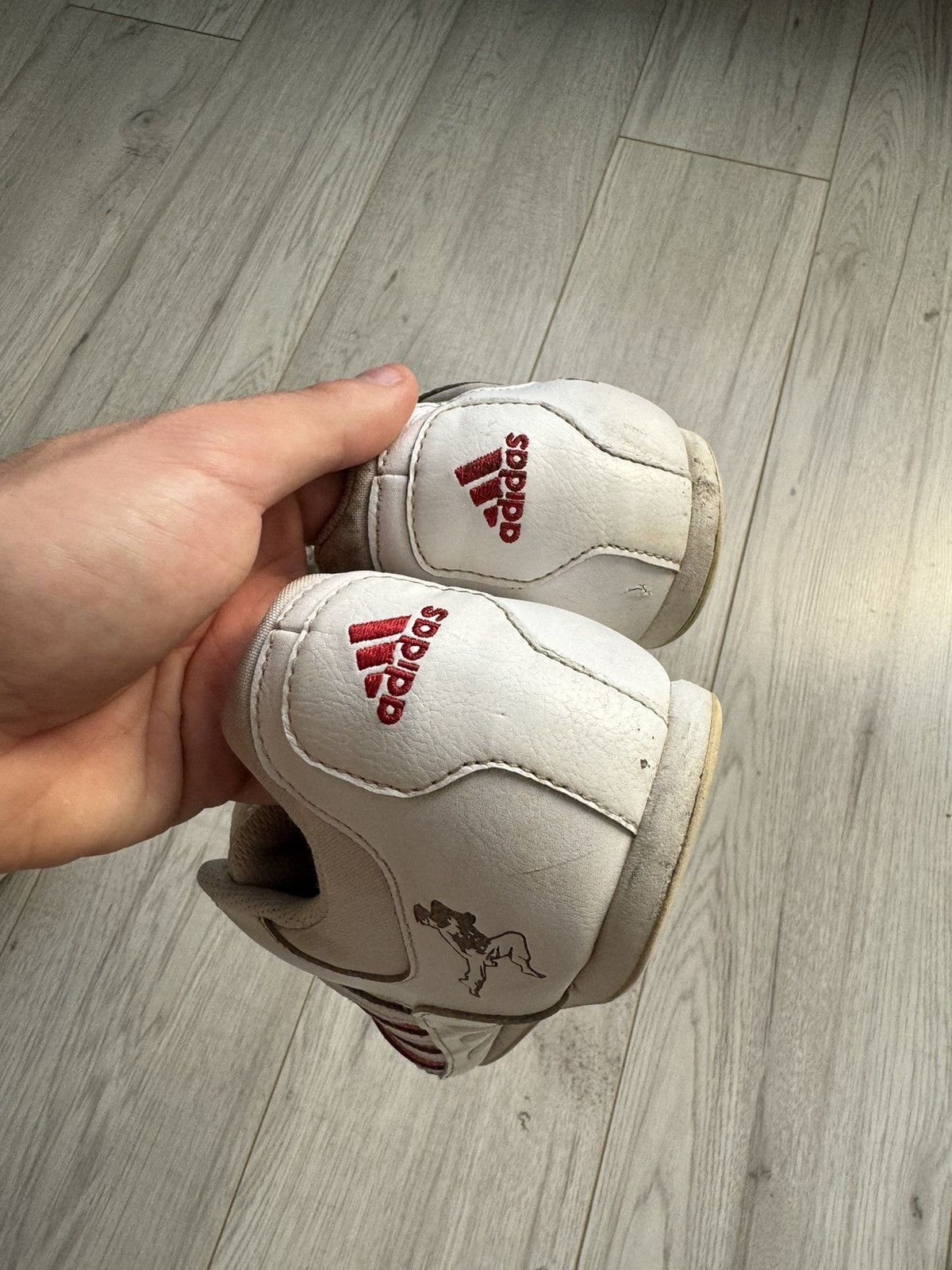 Adidas × Vintage Vintage adidas leather boxers shoes sneakers Size US 8.5 / EU 41-42 - 6 Thumbnail