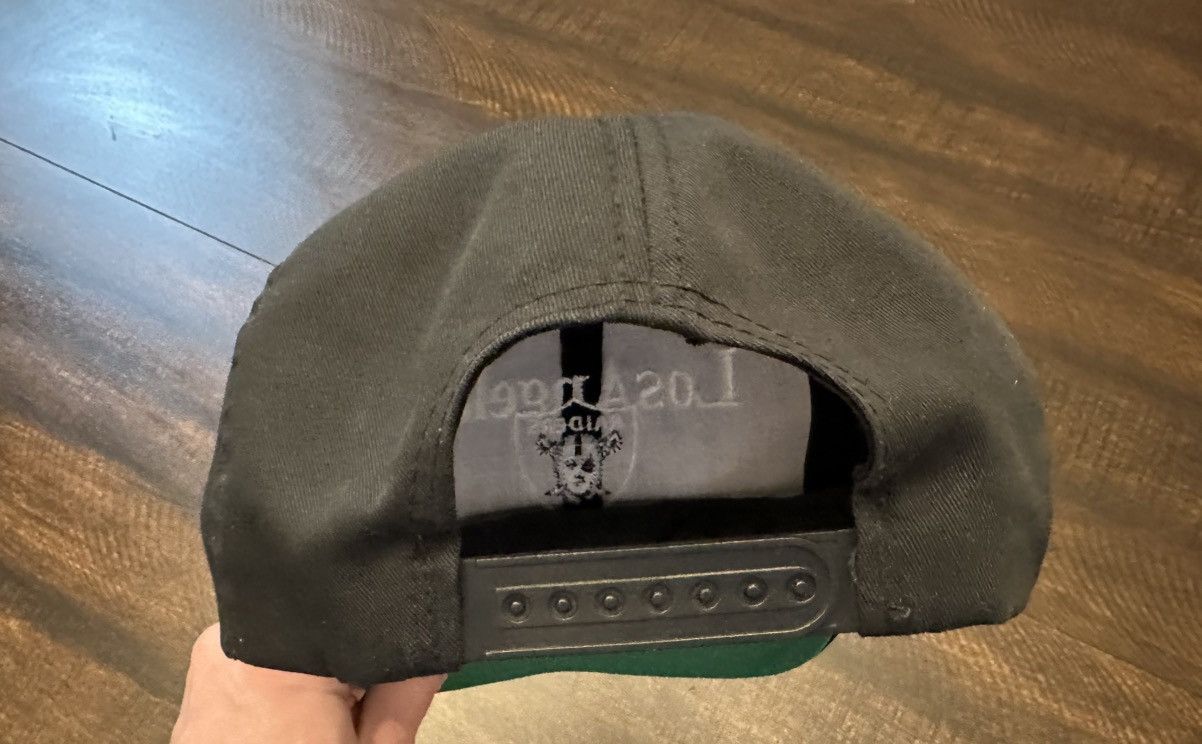 NFL Los Angeles Oakland Raiders Vintage 90s Snapback Hat Size ONE SIZE - 3 Thumbnail