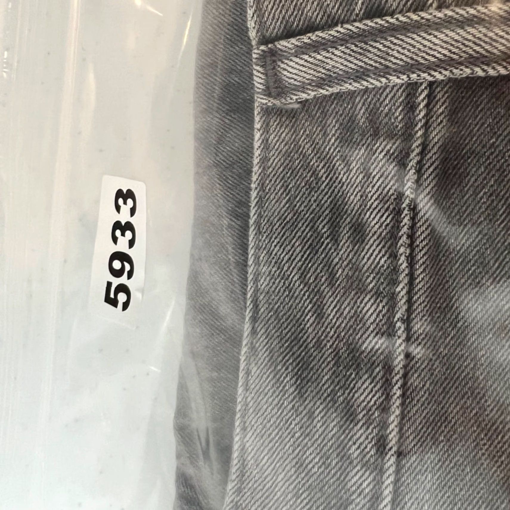 Uniqlo Uniqlo Womens Denim Midi Skirt 100% Cotton Gray Size 2 Satin/Denim? Wait. Size 26" / US 2 / IT 38 - 7 Thumbnail