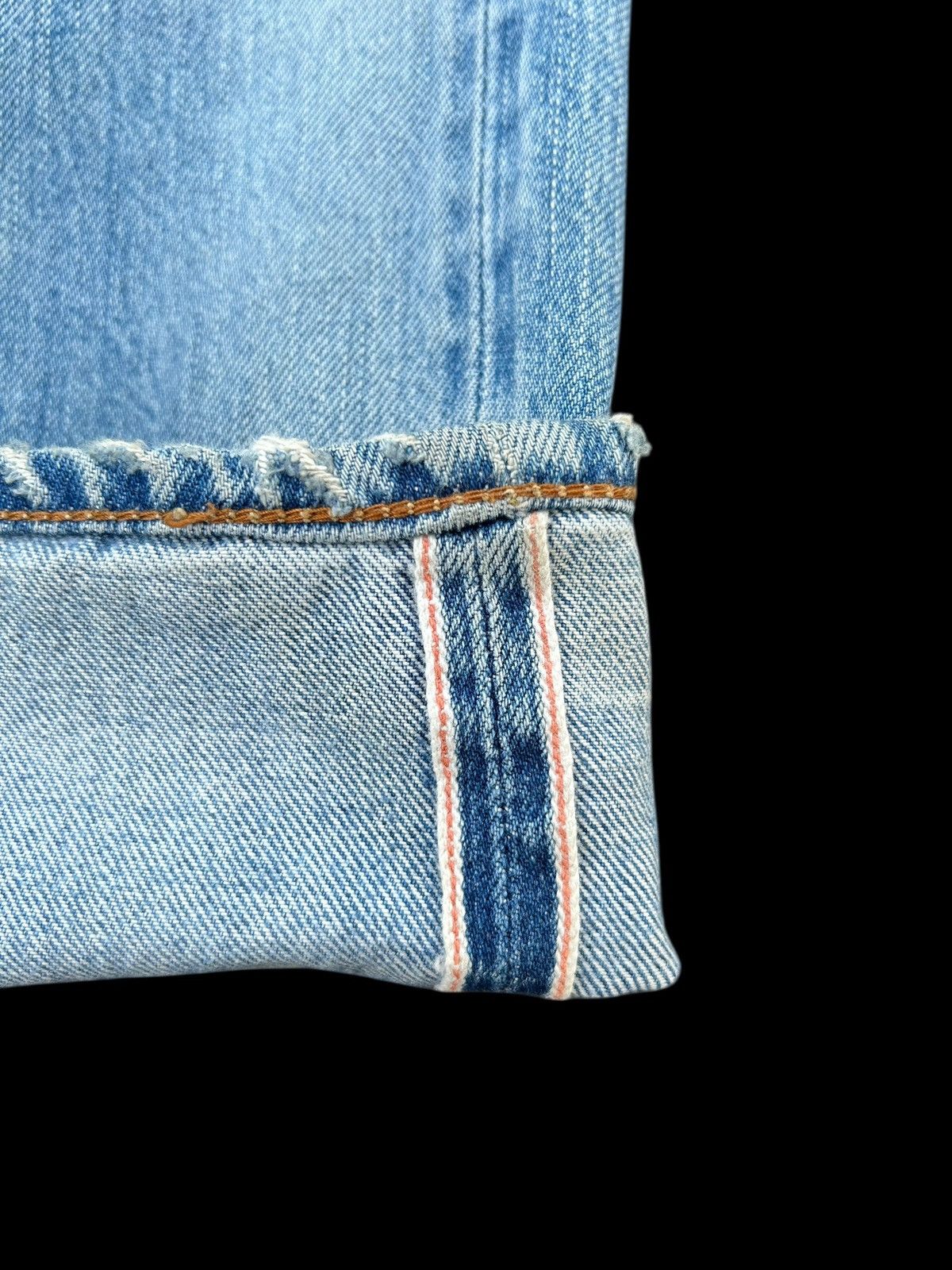 Hysteric Glamour Thrashed Vintage Hysteric Glamour Selvedge Flare Denim Jeans Size US 32 / EU 48 - 3 Thumbnail
