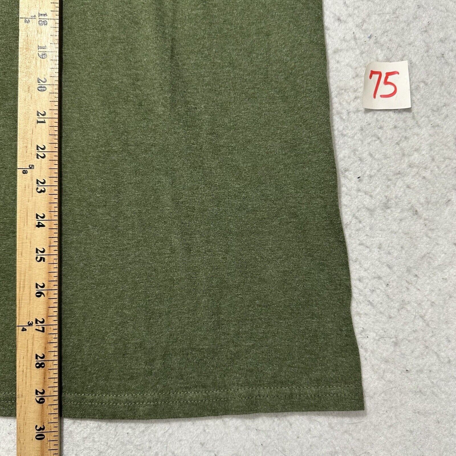 Fruit Of The Loom Fruit of the Loom XXL Olive Green Crewneck Pullover T Shirt Size US XXL / EU 58 / 5 - 8 Thumbnail