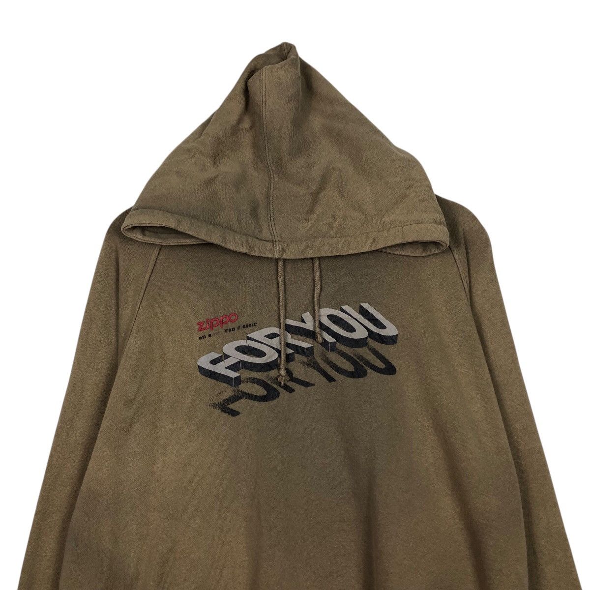 Japanese Brand 📌Vintage Hoodie Pull Over Zippo Big Logo Issey Miyake Size US M / EU 48-50 / 2 - 4 Thumbnail