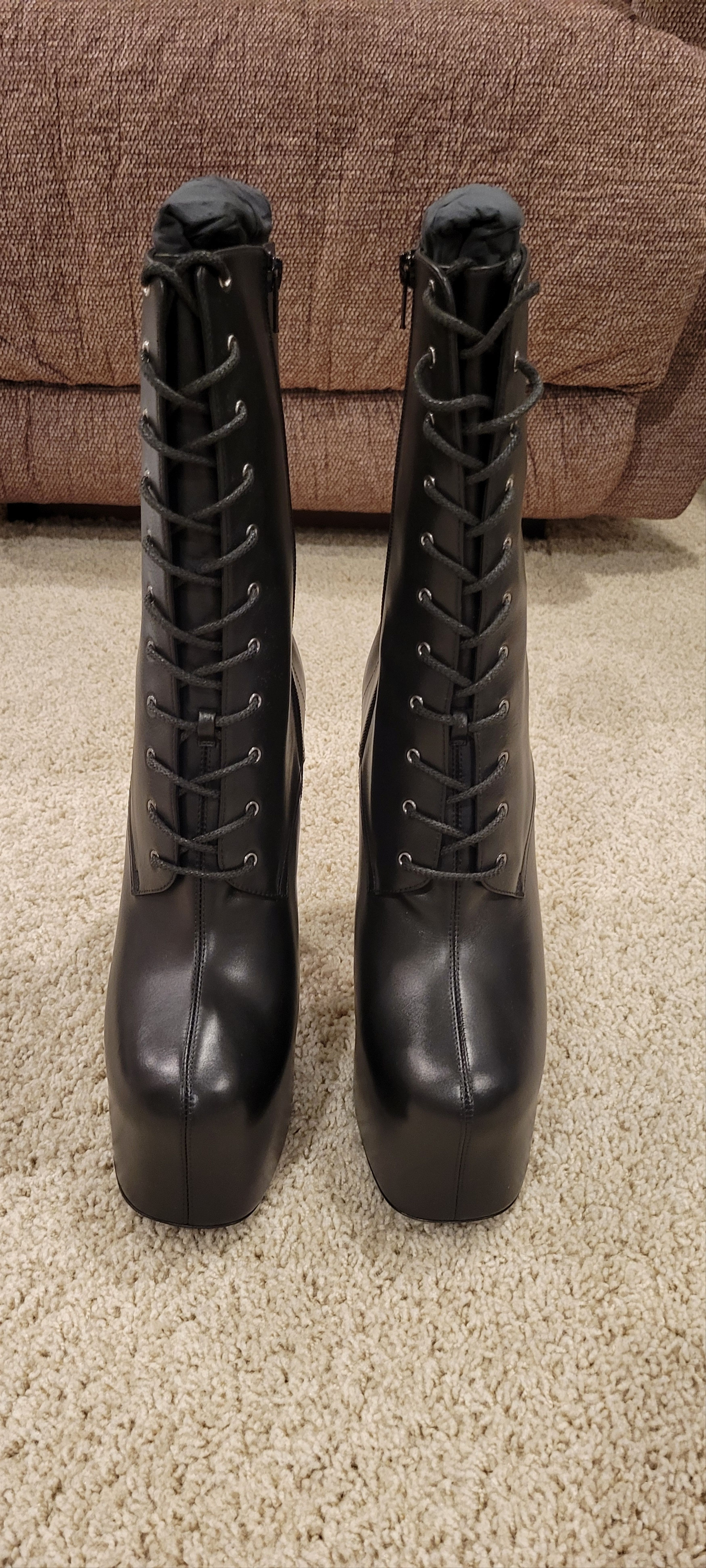 Saint Laurent Paris New Men's Saint Laurent Paris Mina Boots 45 VERY RARE!! Size US 12 / EU 45 - 3 Thumbnail