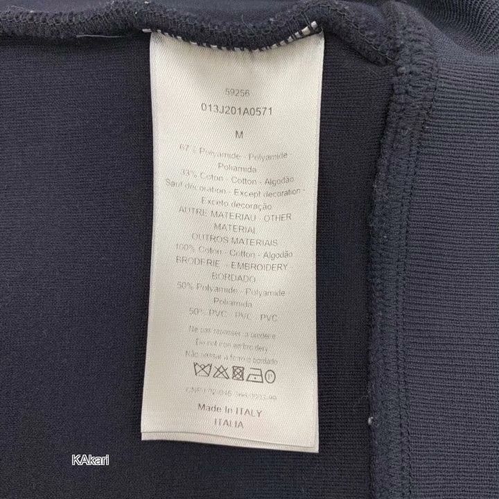 Dior Dior Logo Flocking Lapel Zip Jacket Size US M / EU 48-50 / 2 - 7 Thumbnail