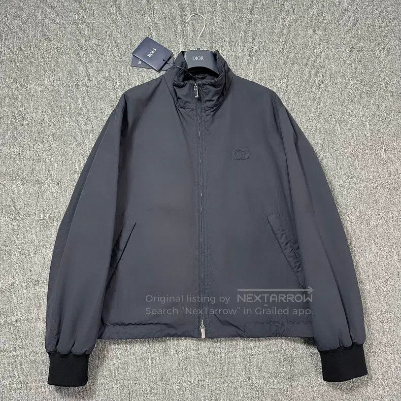 Dior Dior Embroidered Solid Color Zip-up Stand Collar Jacket Size US M / EU 48-50 / 2 - 1 Thumbnail