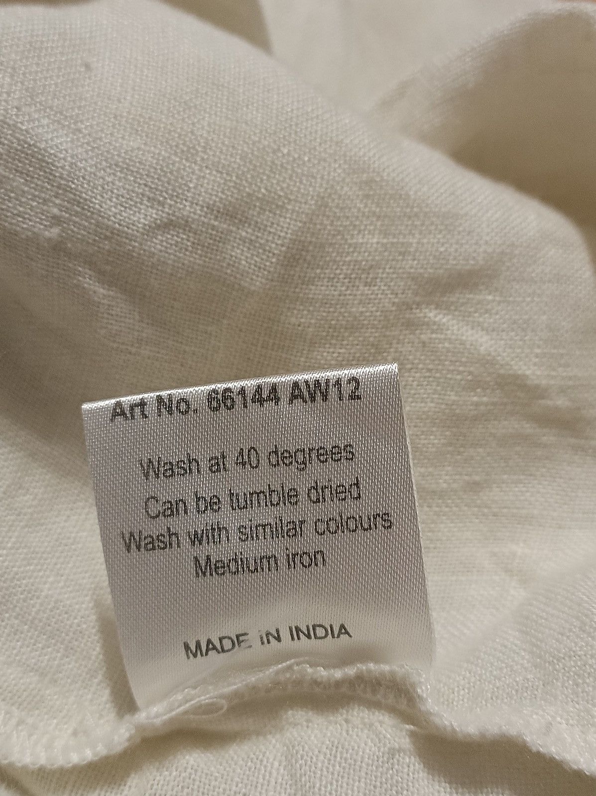 Designer Ewa i Walla Linen Beige Designer Blouse Jacket Size S Size S / US 4 / IT 40 - 9 Thumbnail