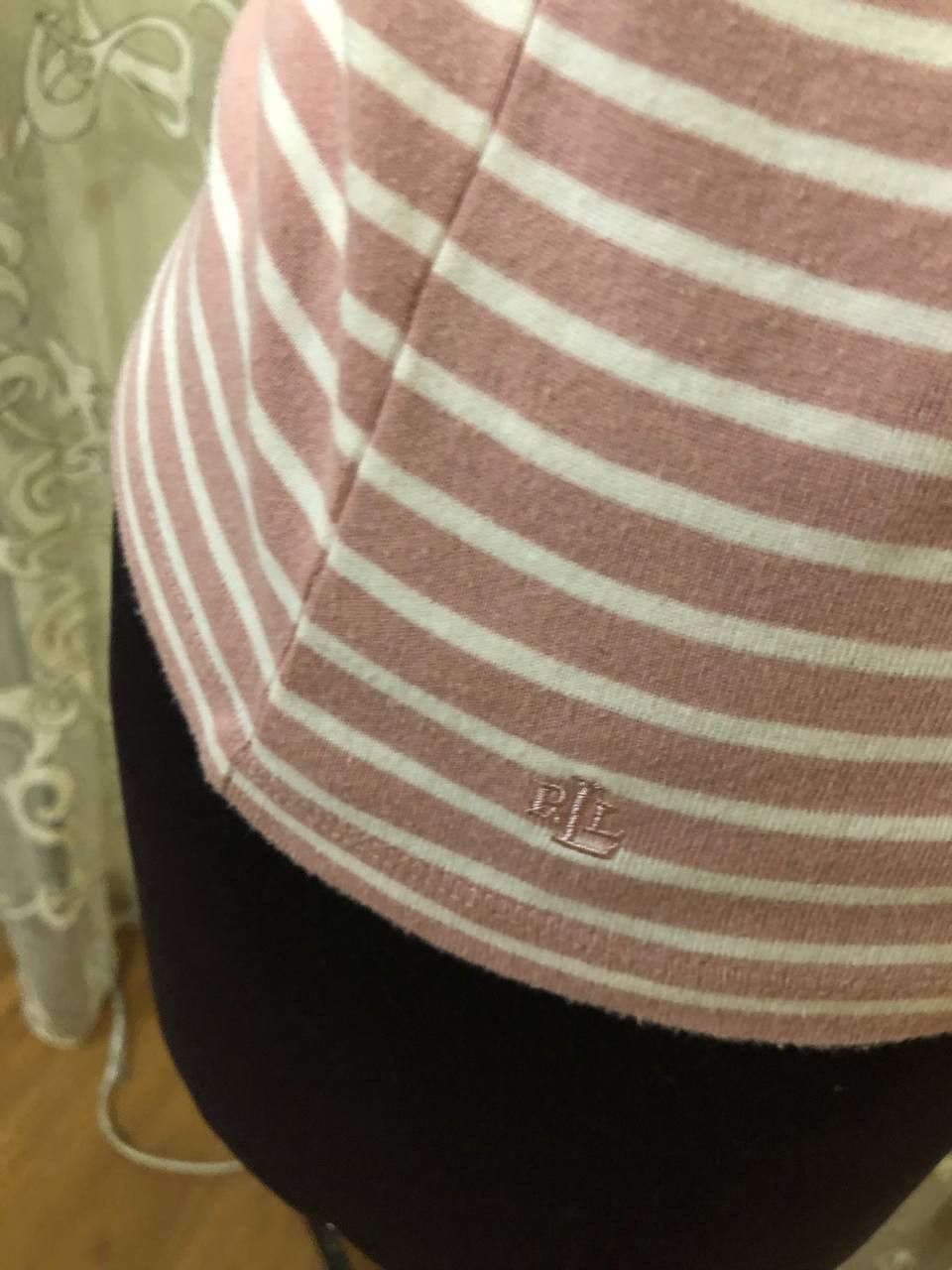 Polo Ralph Lauren Lauren Ralph Lauren Shirt Womens Petite Striped Sleeve Size S / US 4 / IT 40 - 5 Thumbnail