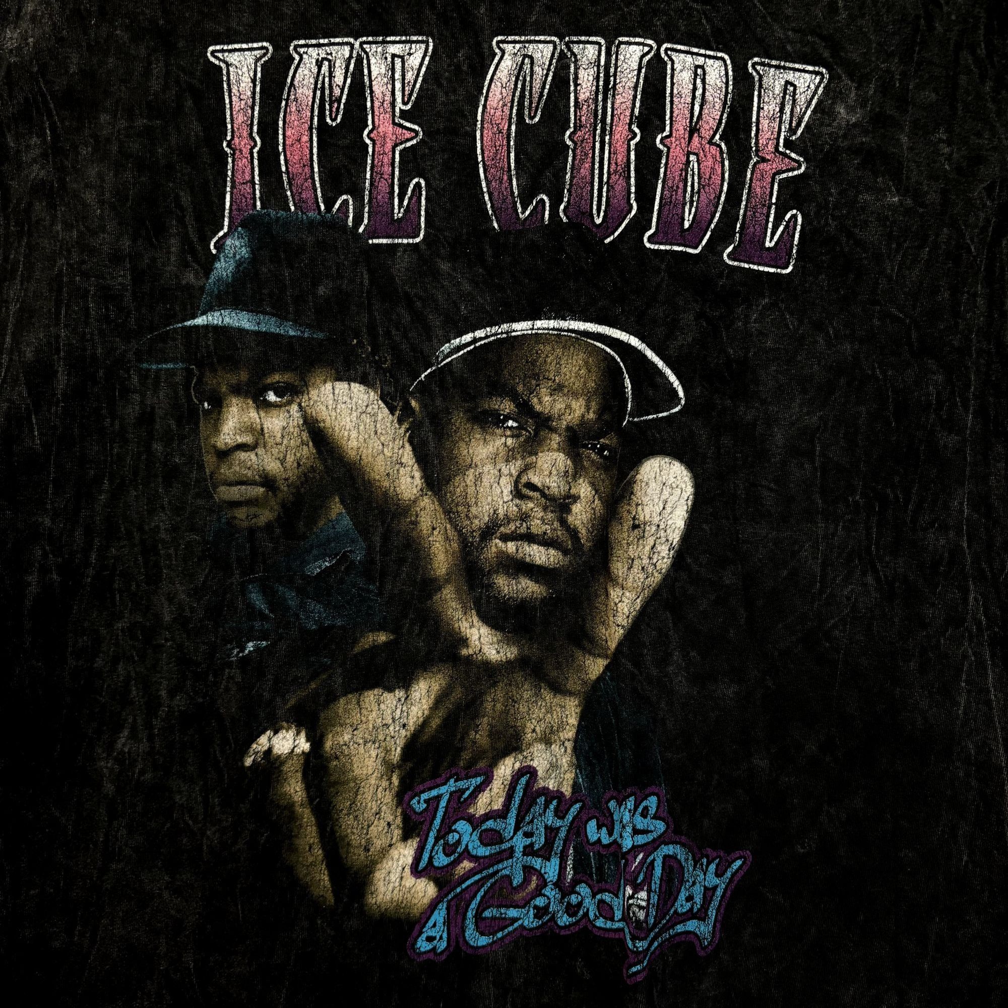 Rap Tees Ice Cube Dueces Today Was a Good Day West Coast Rap Tee L Size US L / EU 52-54 / 3 - 2 Thumbnail