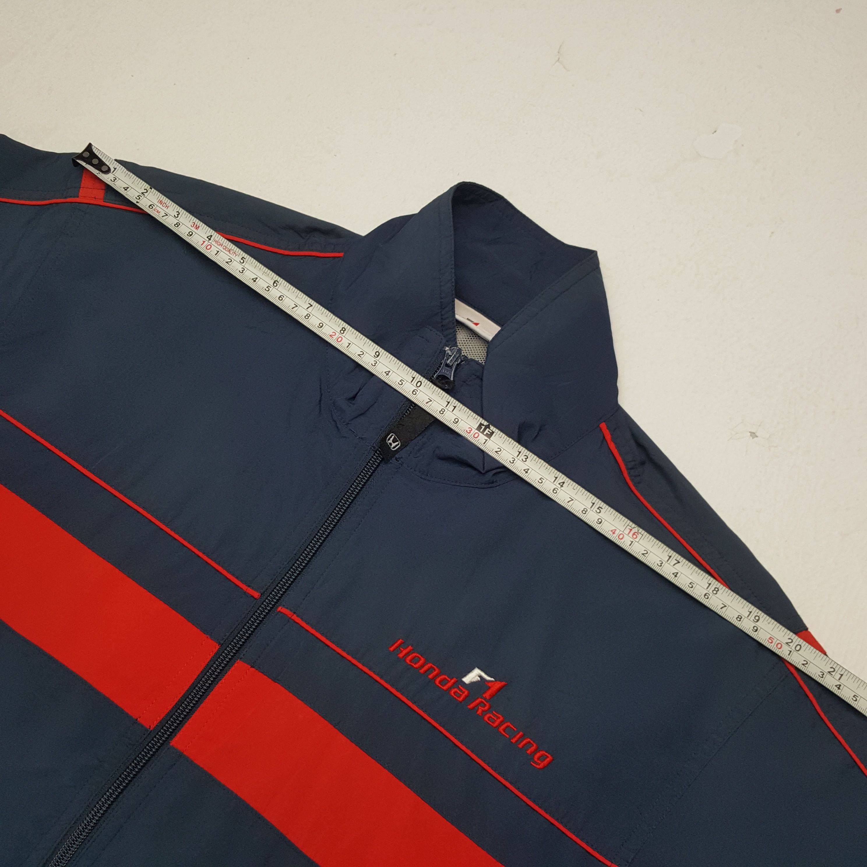 Honda × Japanese Brand × Vintage Vintage Honda Racing Windbreaker Jacket Size US L / EU 52-54 / 3 - 6 Thumbnail