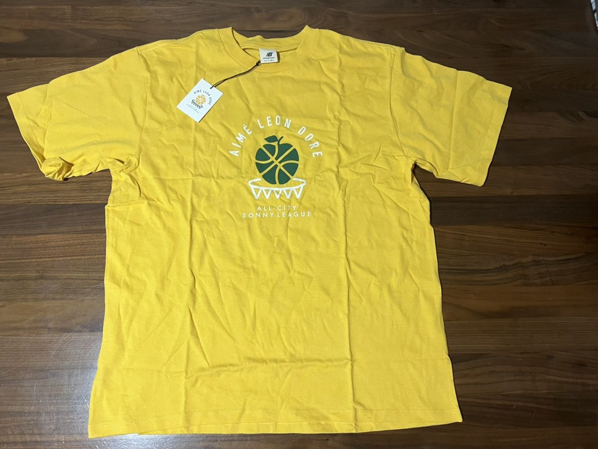 Aime Leon Dore × New Balance Aime Leon Dore ALD x New Balance NB SONNY NY Tee in Mimosa Size US XL / EU 56 / 4 - 1 Thumbnail