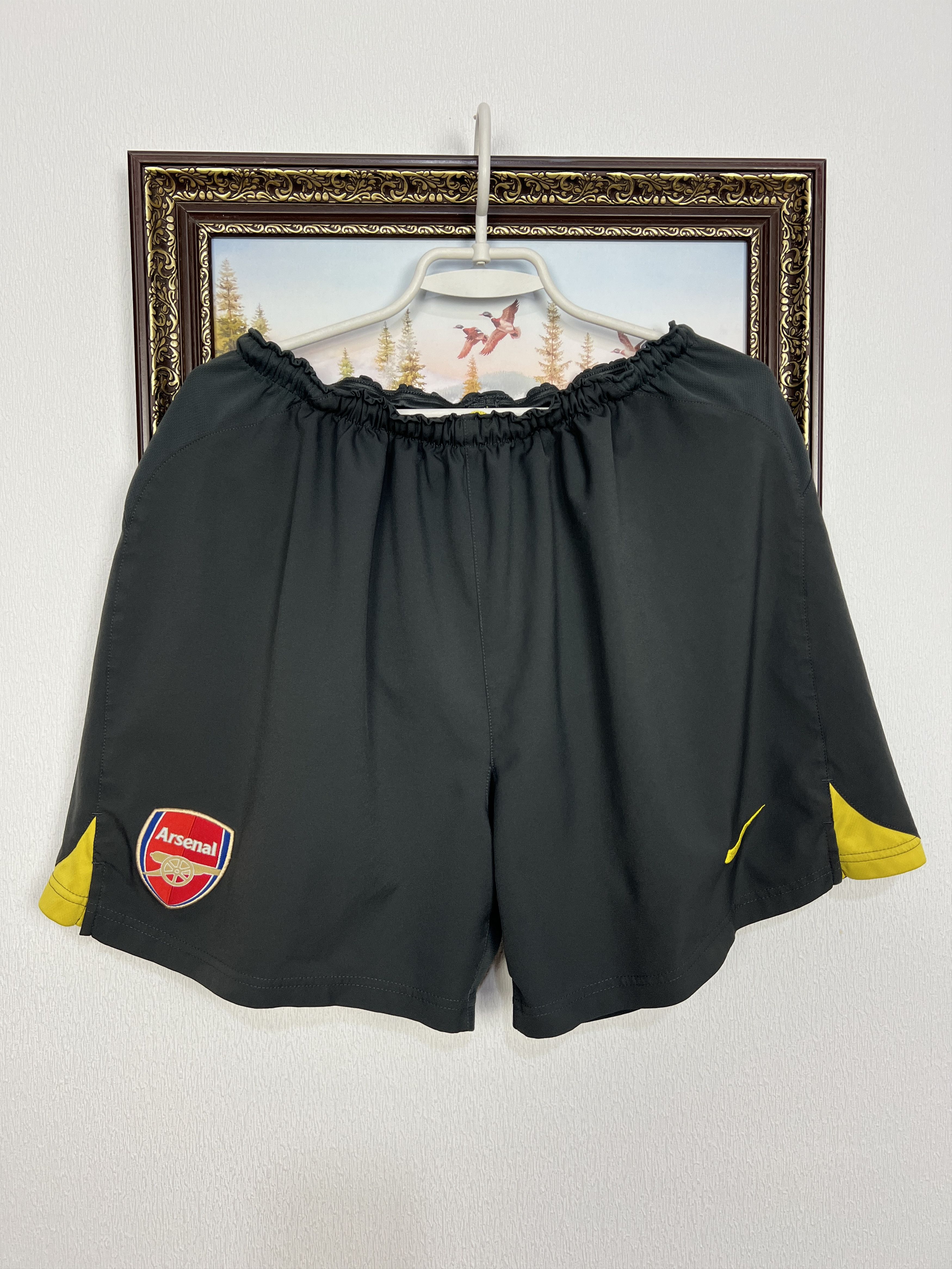 Adidas Vintage Arsenal Football Shorts Soccer Gunners Athletic Rare Size US 36 / EU 52 - 1 Thumbnail