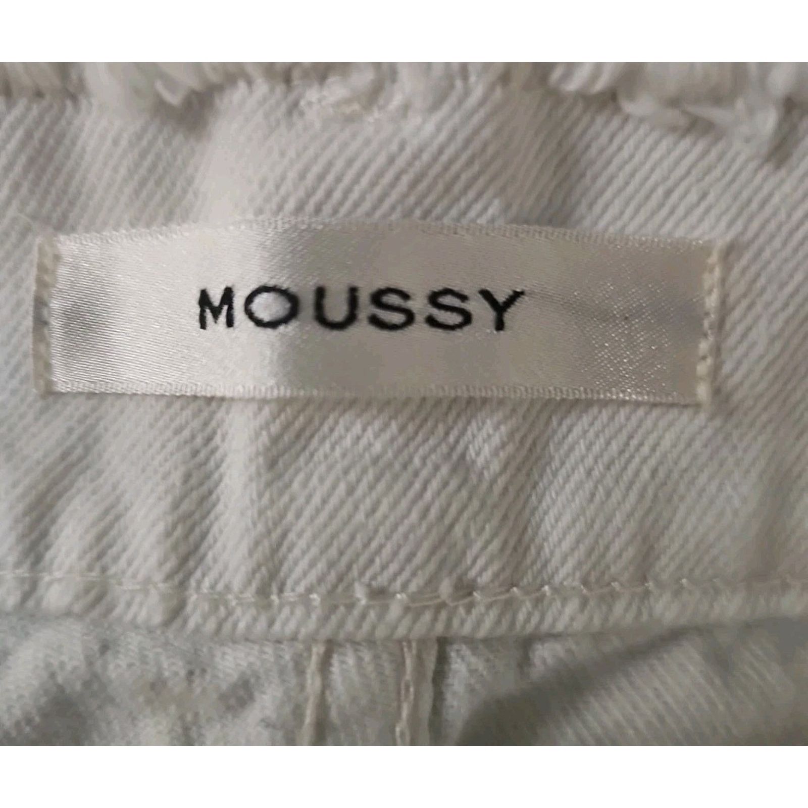 MOUSSY Moussy Vintage Custom Made Hand Crafted skirt frayed hem 2 Size 26" / US 2 / IT 38 - 6 Thumbnail