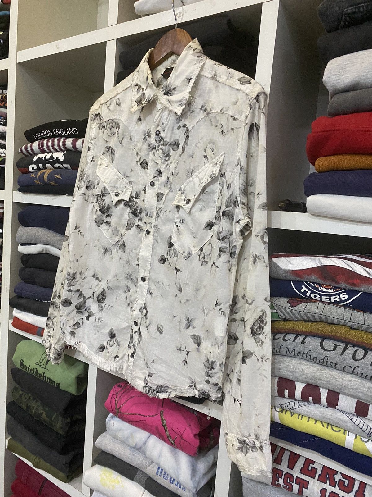 JACKROSE × Vintage Vintage Jackrose clip button shirt Size US S / EU 44-46 / 1 - 3 Thumbnail