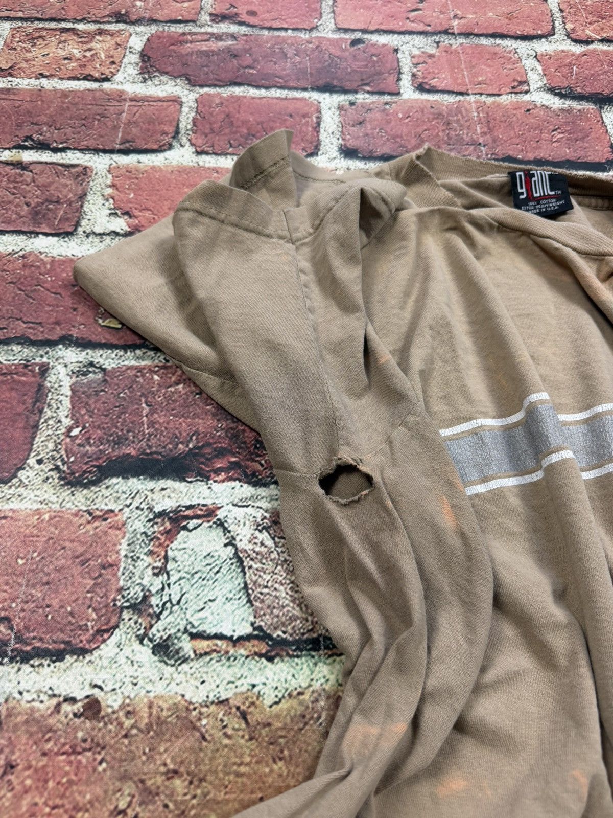 Giant Vintage 1996 KORN Nu Metal Band Tee Thrashed Distressed Size US XL / EU 56 / 4 - 14 Thumbnail