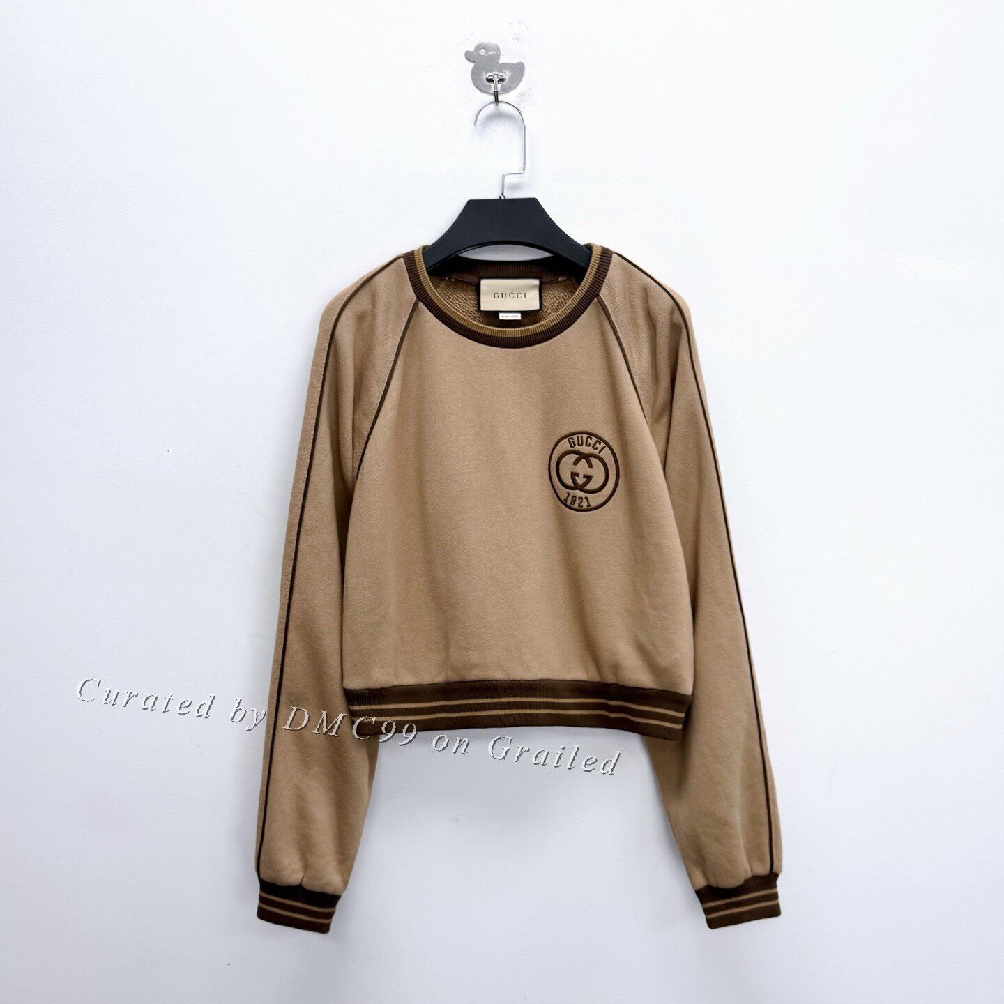 Gucci Gucci 1921 Double G Embroidered Short Sweater Size US M / EU 48-50 / 2 - 1 Thumbnail