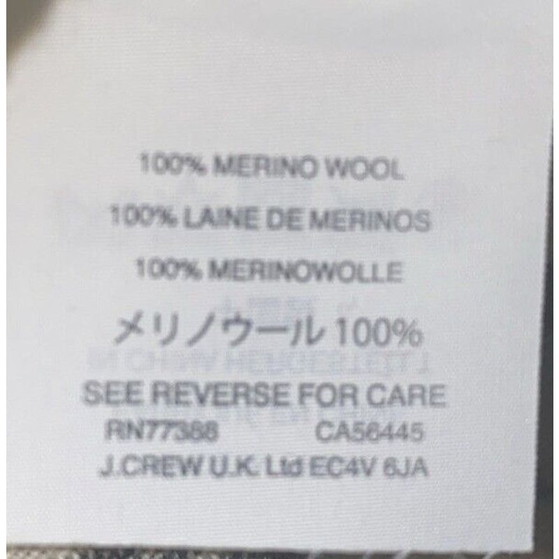 J.Crew J Crew 100% Merino Wool Cream Womens Med Bowtie Small Size S / US 4 / IT 40 - 6 Thumbnail