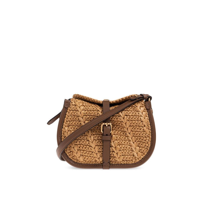 Etro ETRO Pony Small Beige Raffia Shoulder Bag New And Authentic Size ONE SIZE - 1 Thumbnail