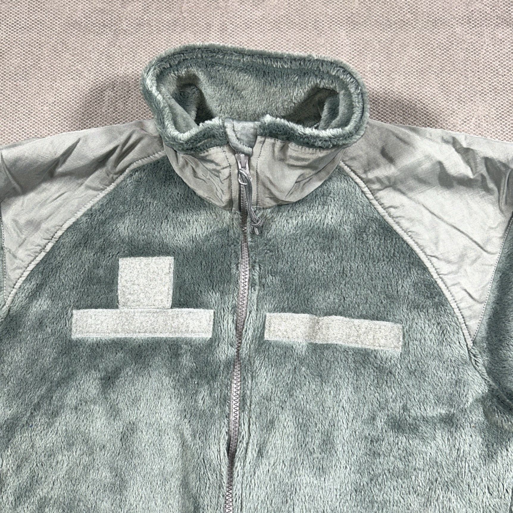Vintage Polartec Gen III Mens Cold Weather Jacket Green Solid Full Zip M Reg Fleece Size US M / EU 48-50 / 2 - 2 Thumbnail