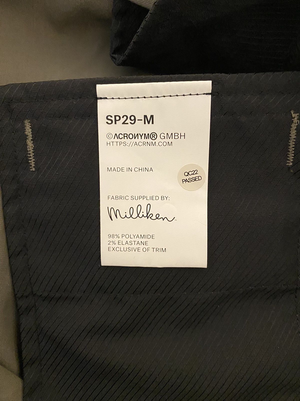 Acronym Acronym SP29-M Shorts XL Brand New Size US 38 / EU 54 - 13 Thumbnail