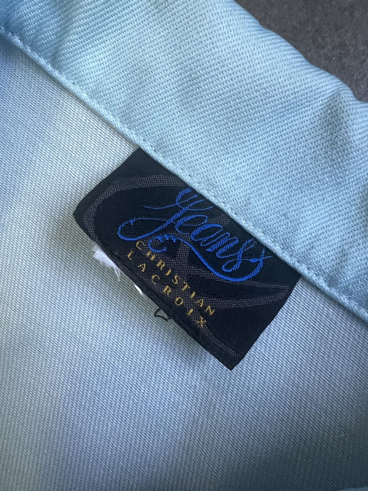 Christian Lacroix Vintage Christian Lacroix embroidered denim blazer Size M / US 6-8 / IT 42-44 - 6 Thumbnail
