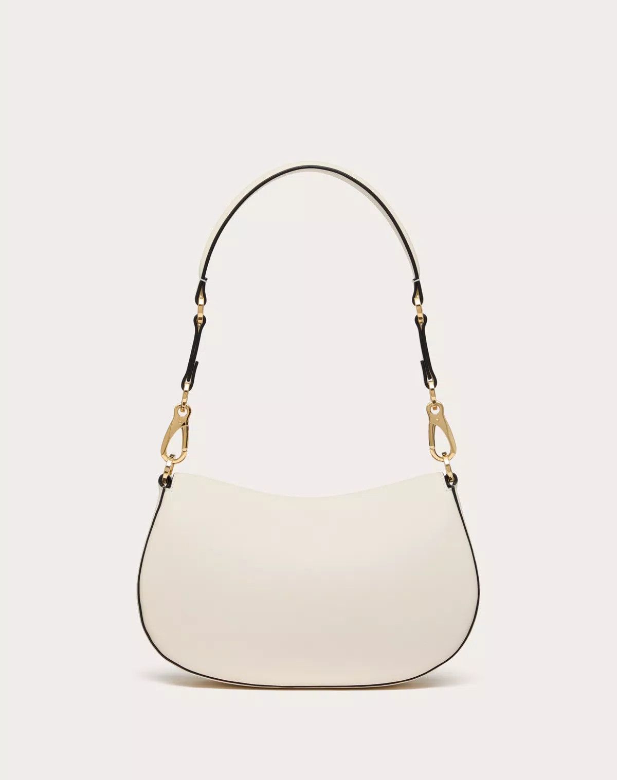 Valentino oc11z0725 Size:OS/ Shoulder Bag In Nappa Calfskin in White Size ONE SIZE - 3 Thumbnail